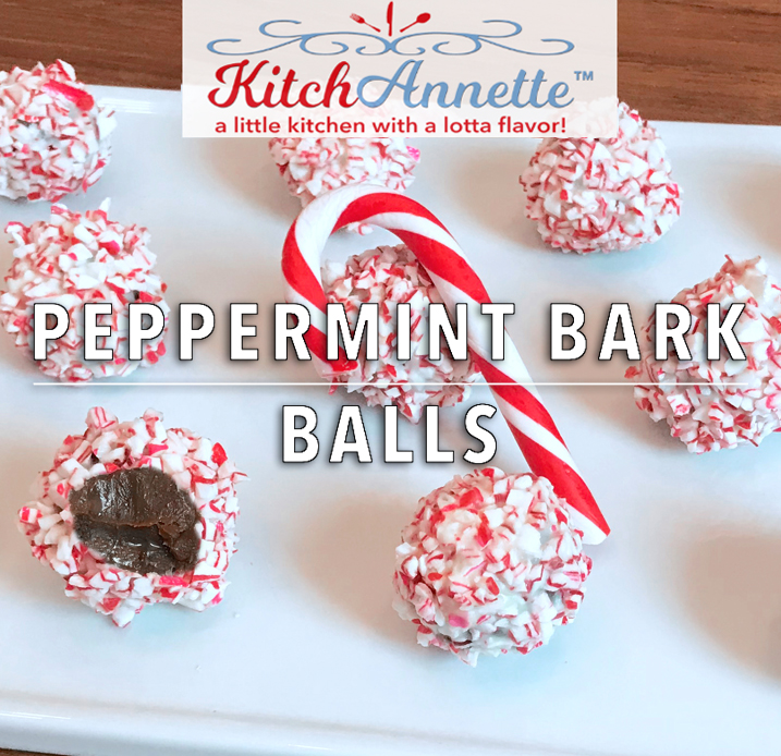 KitchAnnette Peppermint Bark Balls Feature